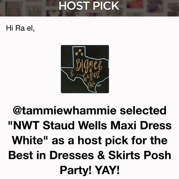 πΊπHPππΊ NWT Staud Wells Maxi Dress White - Picture 16 of 16